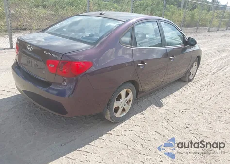 2008 Hyundai Elantra Gls/Se from USA, damaged, VIN KMHDU46D58U585777